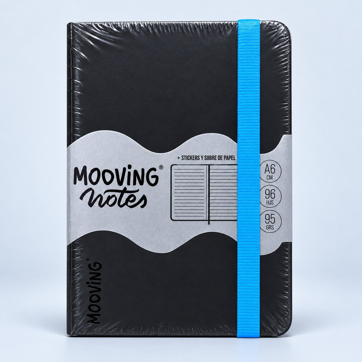 MOOVING NOTES - LIBRETA A6 - DISTINTOS COLORES