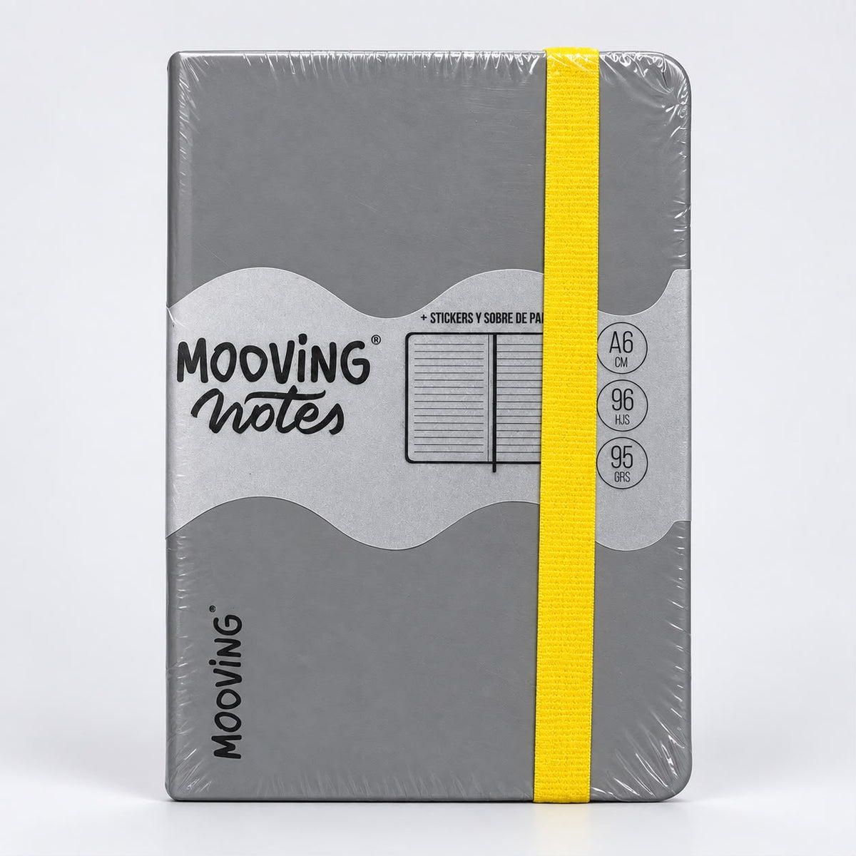 MOOVING NOTES - LIBRETA A6 - DISTINTOS COLORES
