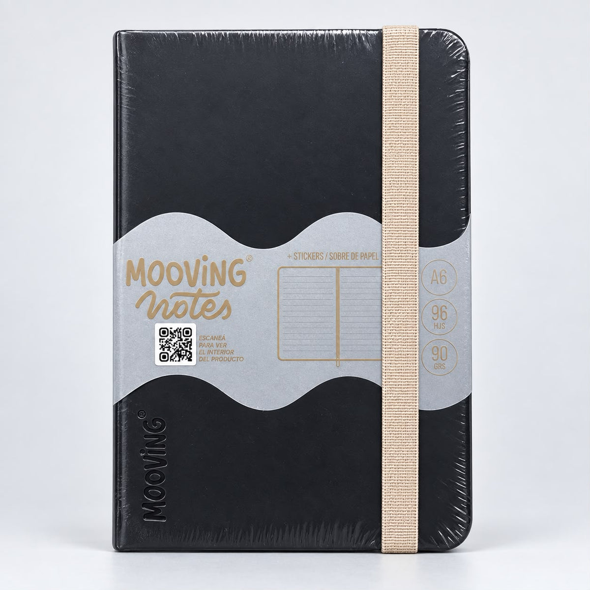 MOOVING NOTES - LIBRETA A6 - DISTINTOS COLORES