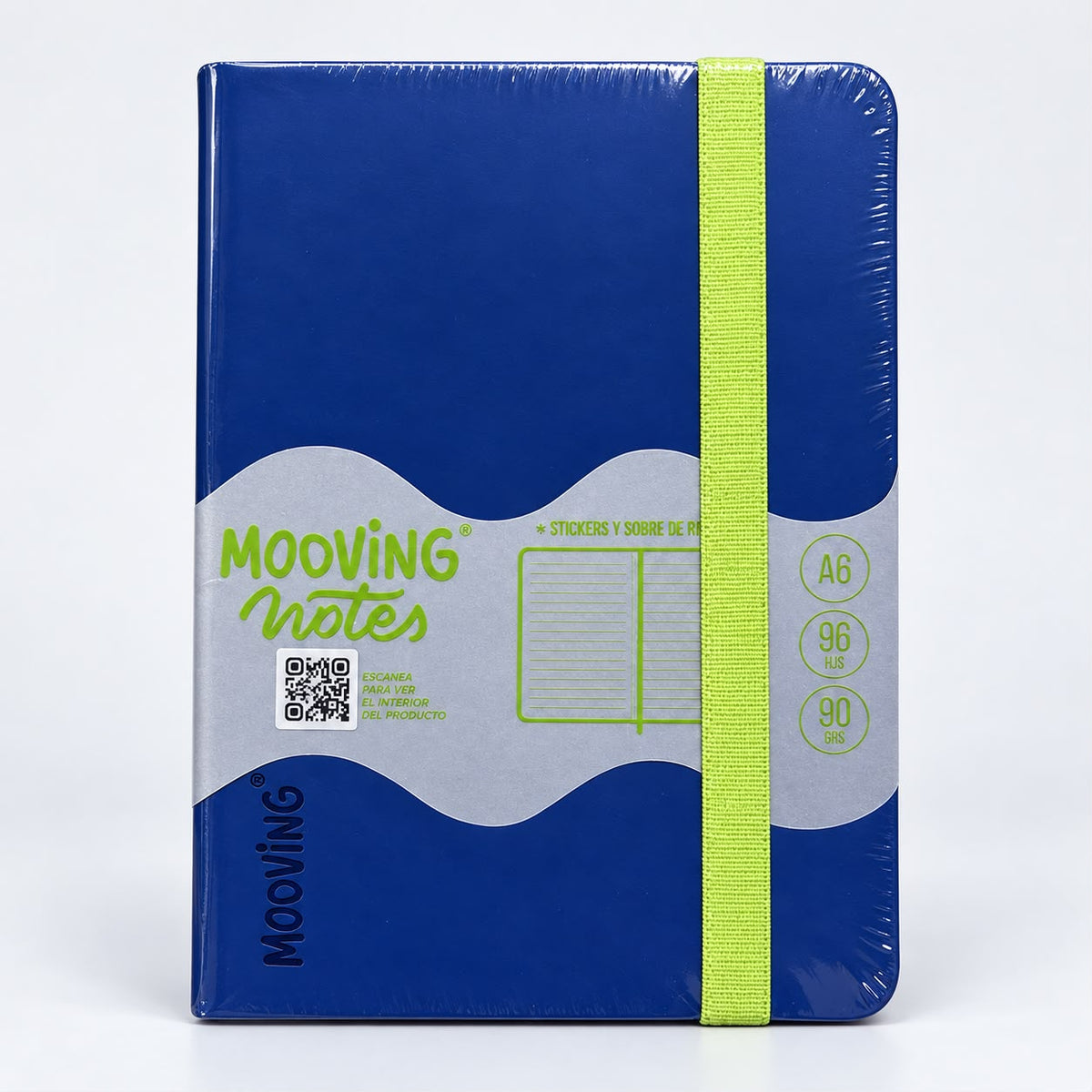 MOOVING NOTES - LIBRETA A6 - DISTINTOS COLORES