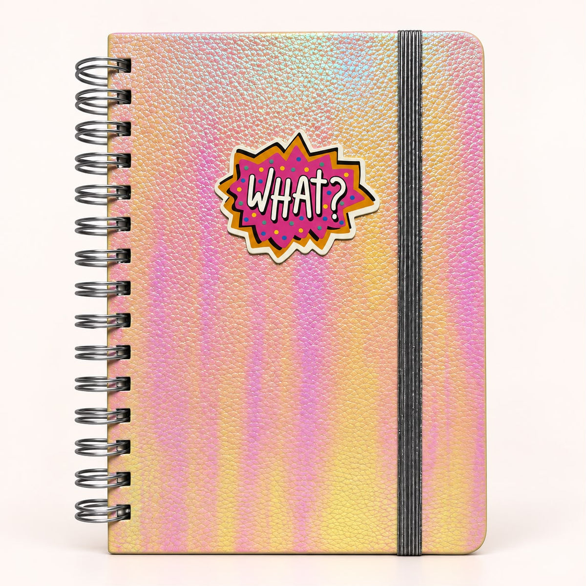 LIBRETA HOLOGRÁFICA MOOVING - FUNKY