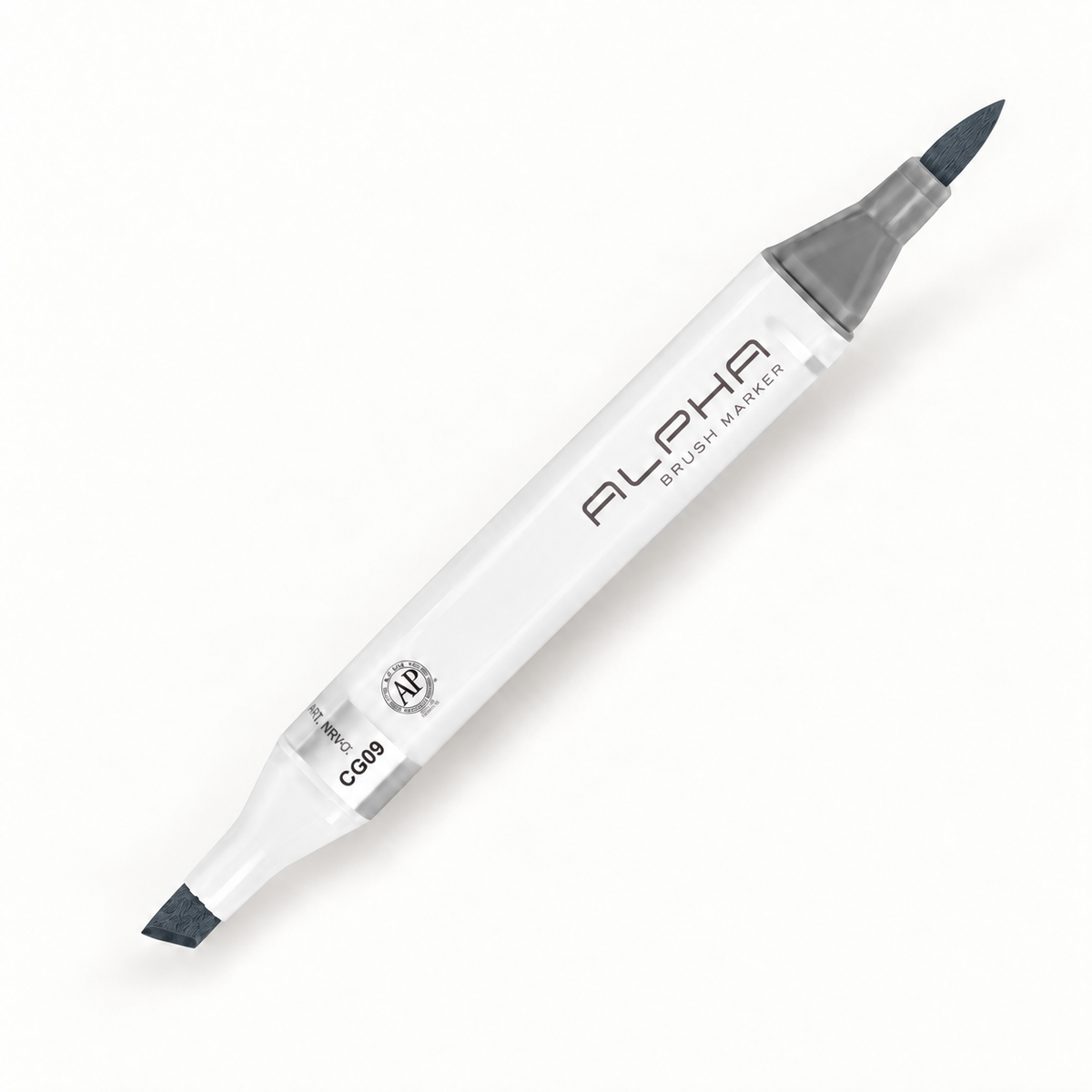 ALPHA BRUSH MARKER - MARCADOR DOBLE PUNTA