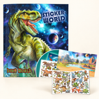 STICKERWORLD DINO WORLD GALAXY!