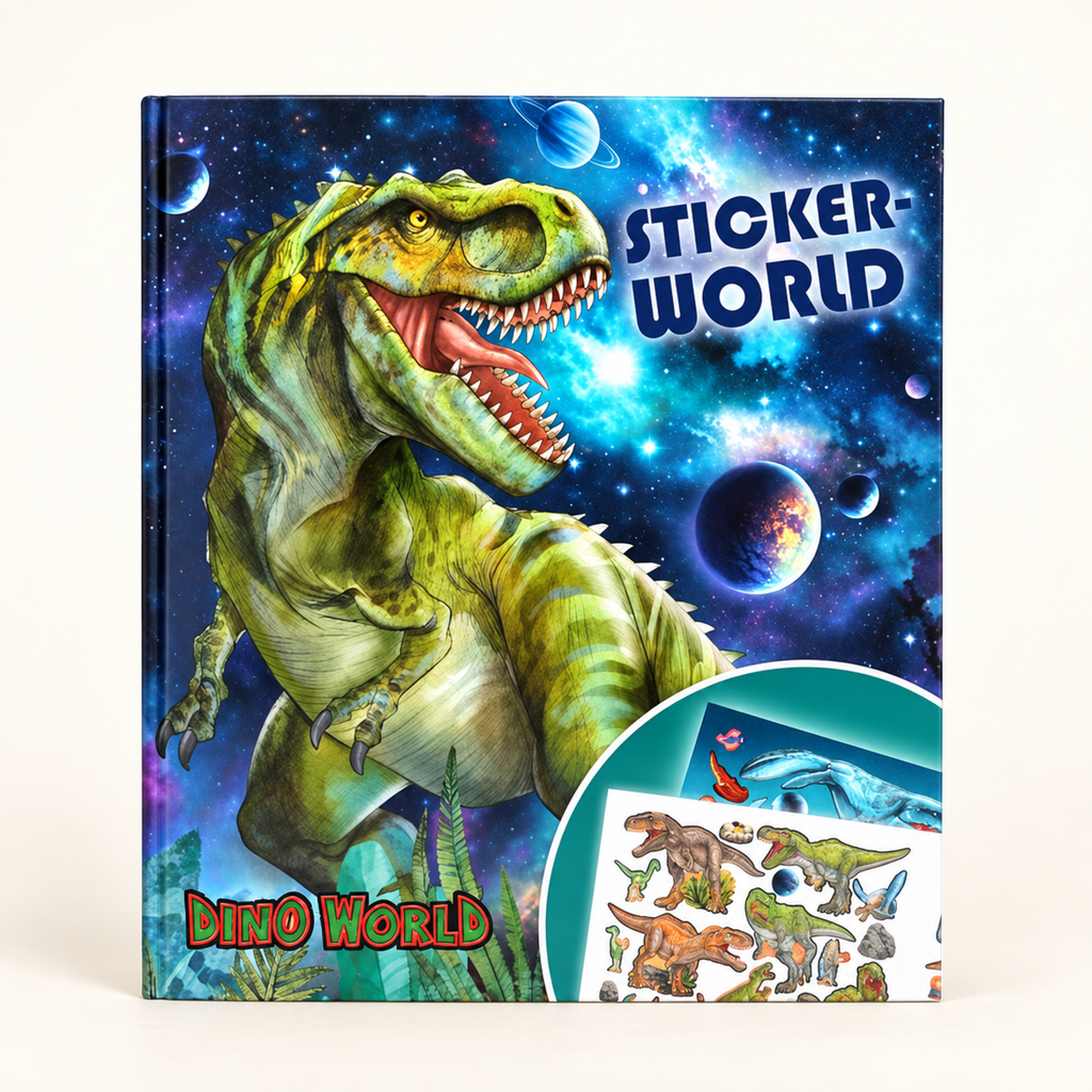 STICKERWORLD DINO WORLD GALAXY!