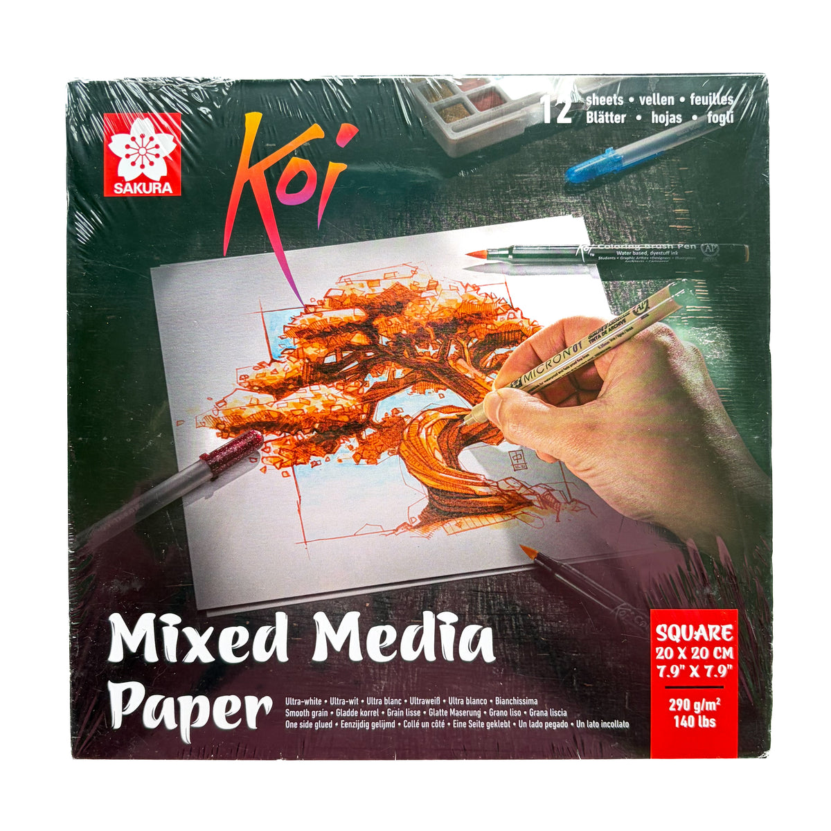BLOCK MIX MEDIA SAKURA - 290 g/m2