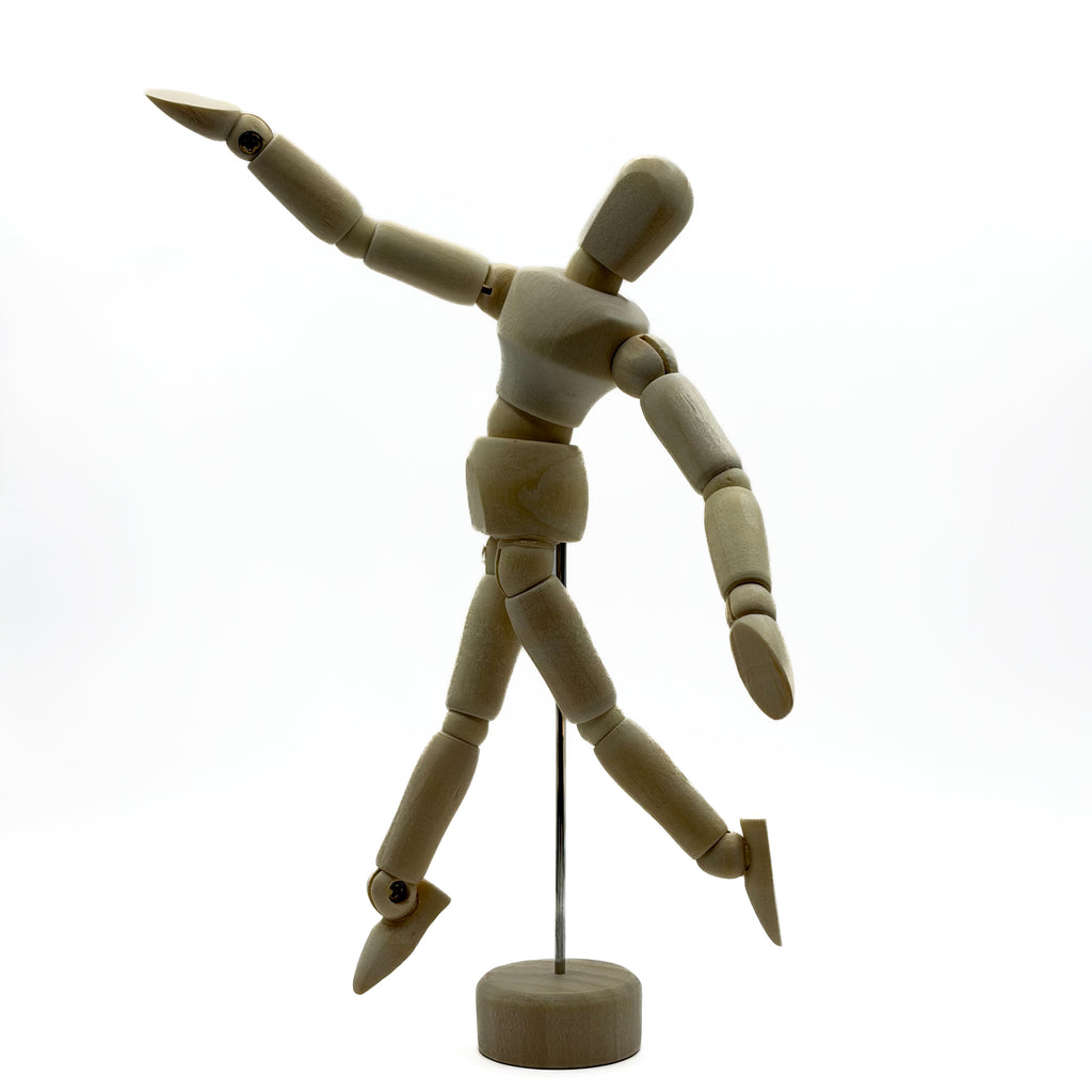 Maniquí Madera - Articulado Masculino 15cm