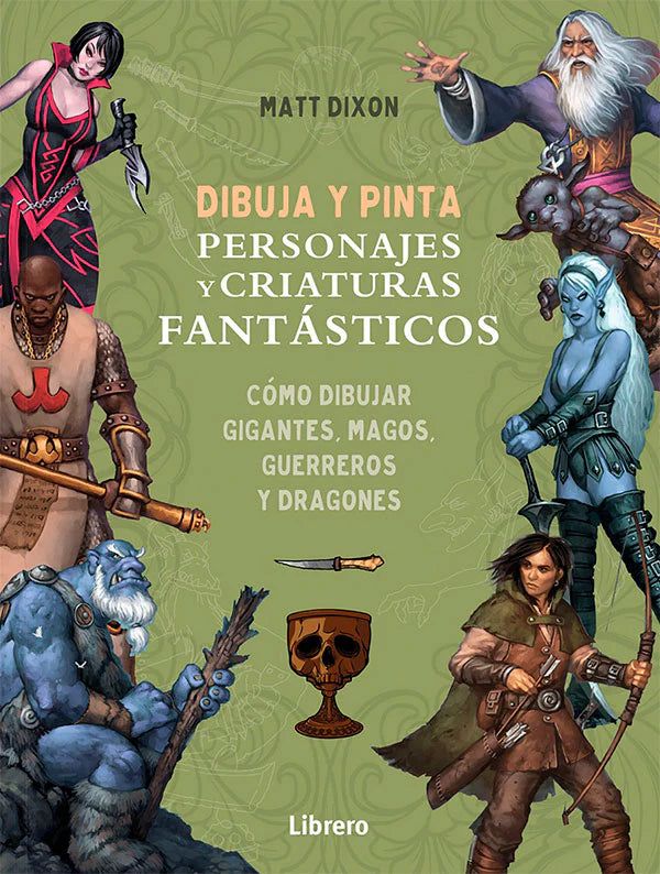 DIBUJA Y PINTA PERSONAJES FANTÁSTICOS