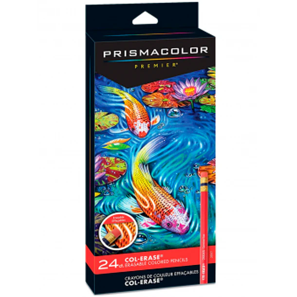 PRISMACOLOR COLERASE 24 LAPICES DE COLORES