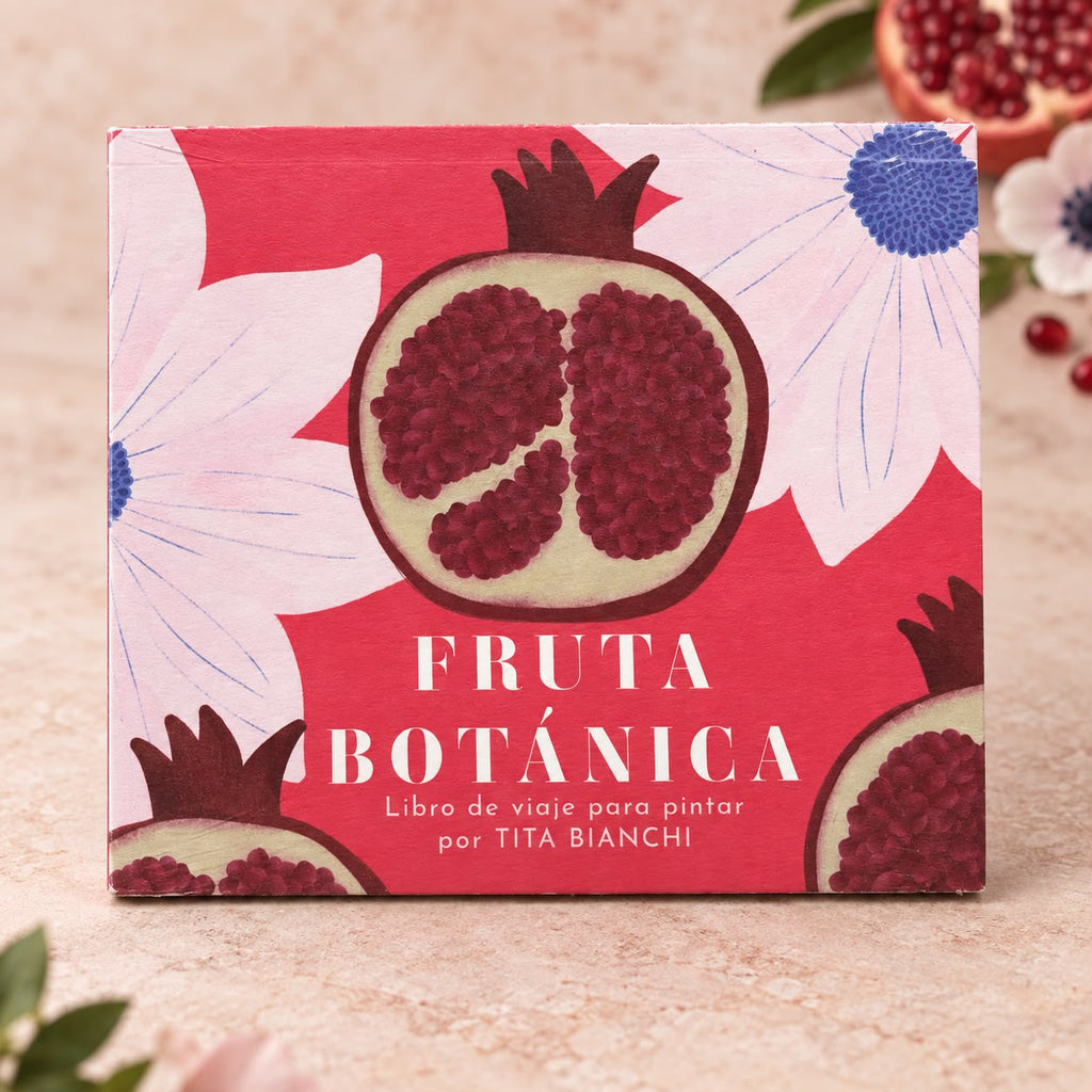 FRUTA BOTÁNICA - LIBRO PARA PINTAR DE BOLSILLO