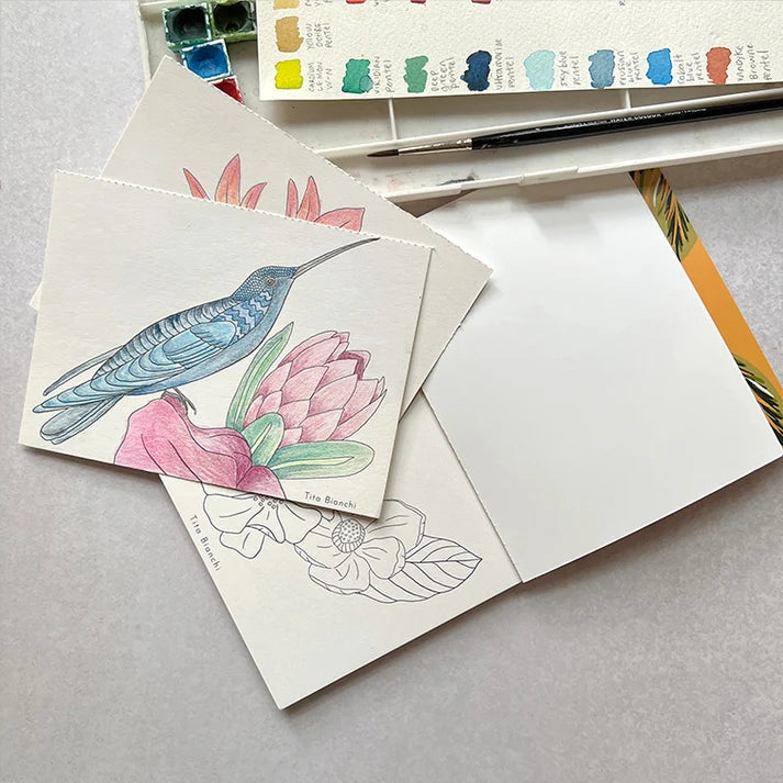 PRIMAVERA - LIBRO PARA PINTAR DE BOLSILLO
