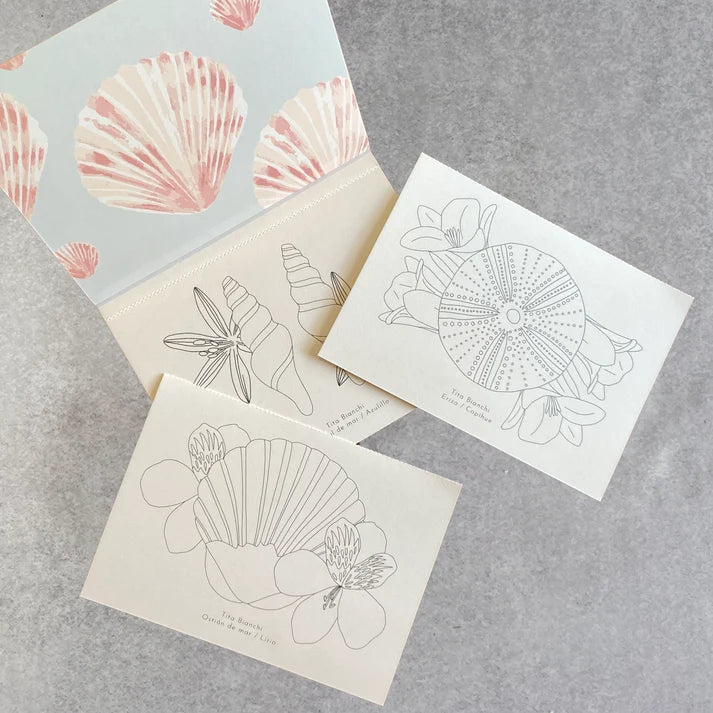 CONCHITAS BOTÁNICAS - LIBRO PARA PINTAR DE BOLSILLO