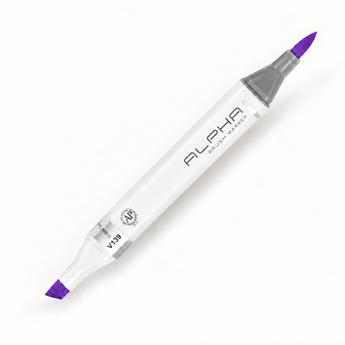 ALPHA BRUSH MARKER - MARCADOR DOBLE PUNTA