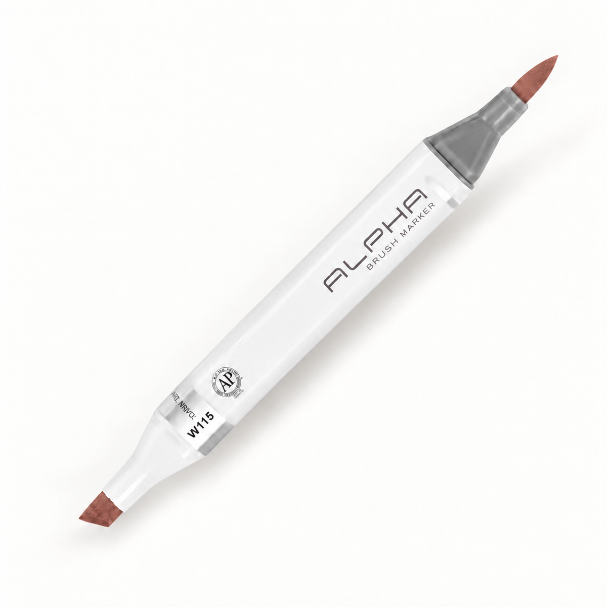 ALPHA BRUSH MARKER - MARCADOR DOBLE PUNTA