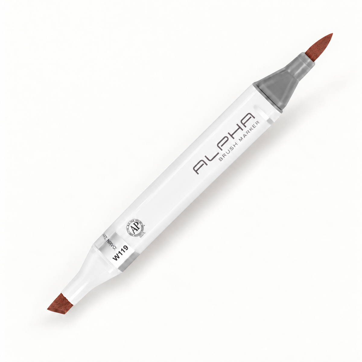ALPHA BRUSH MARKER - MARCADOR DOBLE PUNTA