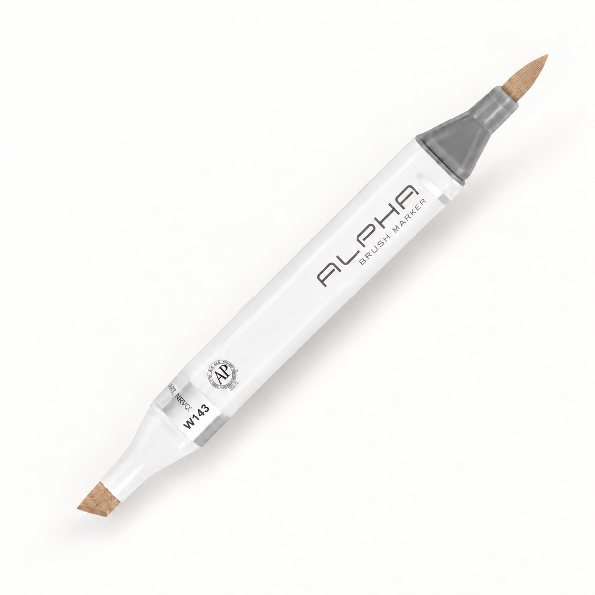 ALPHA BRUSH MARKER - MARCADOR DOBLE PUNTA