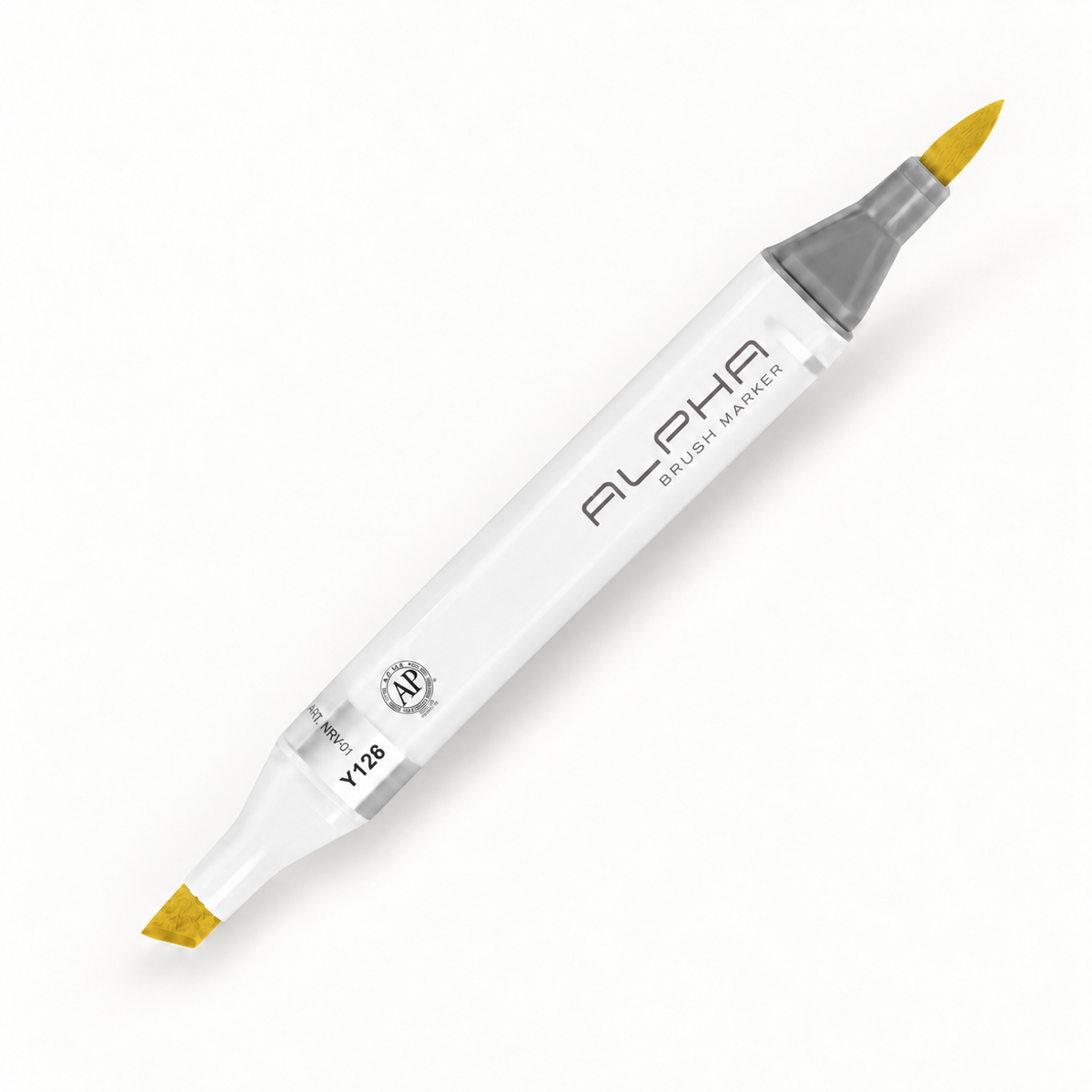 ALPHA BRUSH MARKER - MARCADOR DOBLE PUNTA